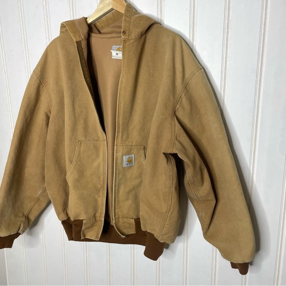 Carhartt Men's Loose Fit Firm Duck ThermalLined Active Jacket 3XL - Picture 4 of 10